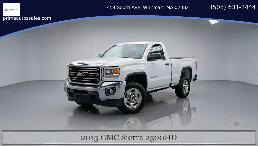 Used 2015 GMC Sierra 2500 2WD Regular Cab w/ Sierra Convenience Package