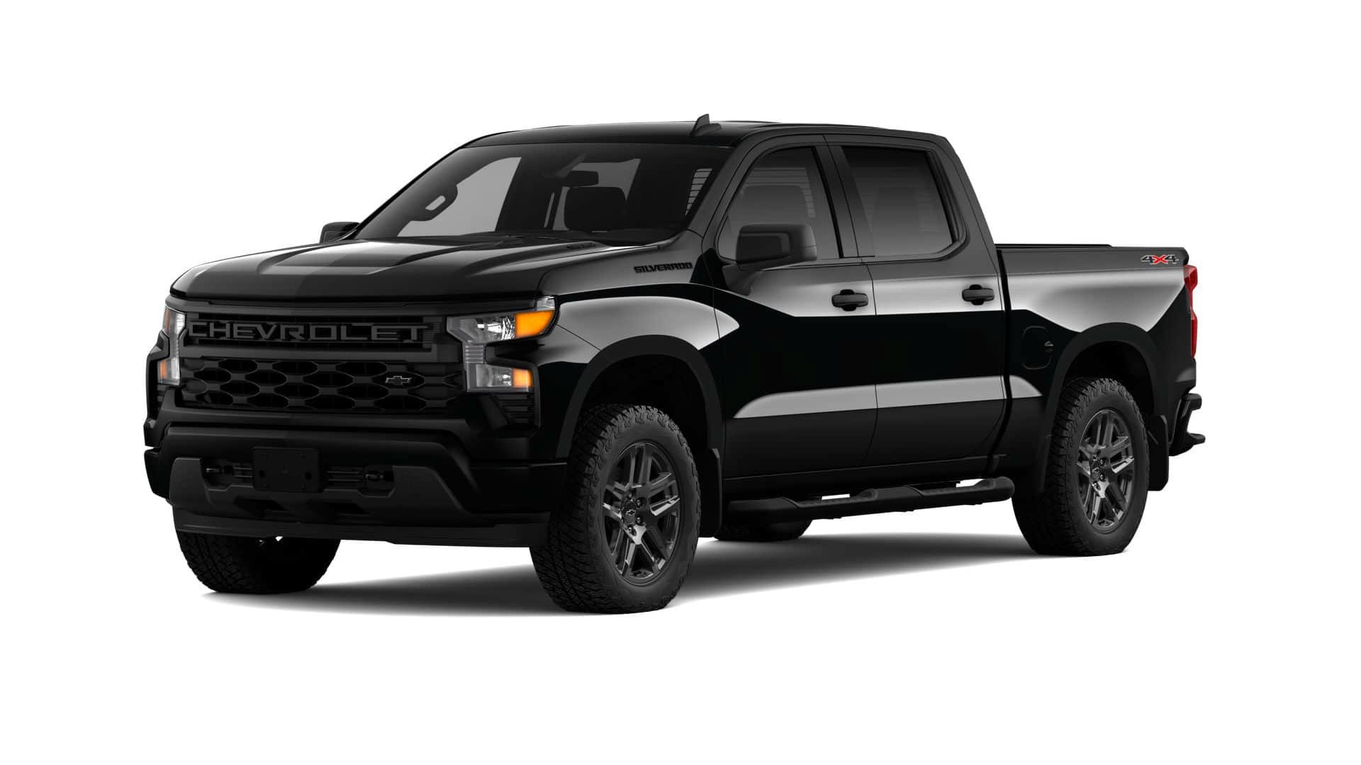 New 2026 Chevrolet Silverado 1500 Custom w/ Turbomax Blackout Package AWD/4WD image 29