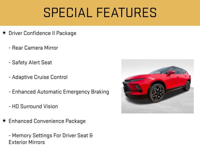 Used 2023 Chevrolet Blazer RS w/ Driver Confidence II Package AWD/4WD image 12
