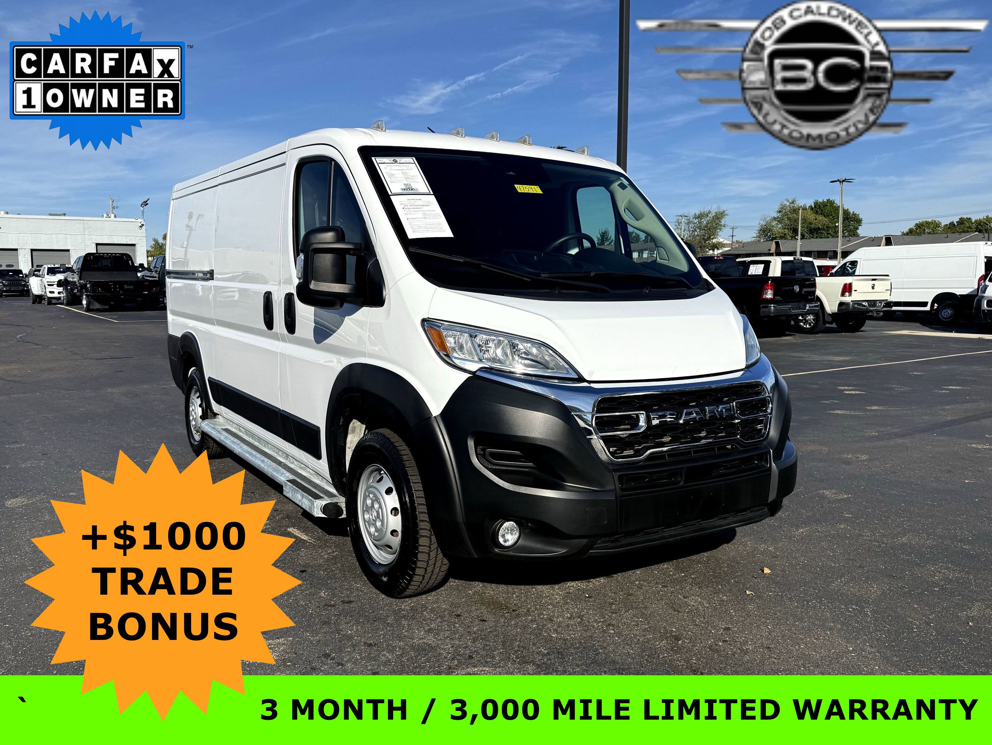 Used 2023 RAM ProMaster 2500