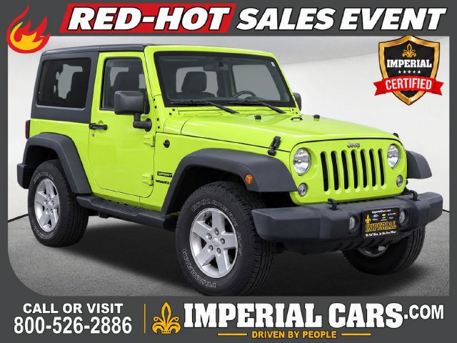 Used 2016 Jeep Wrangler Sport w/ Quick Order Package 24S AWD/4WD image 1