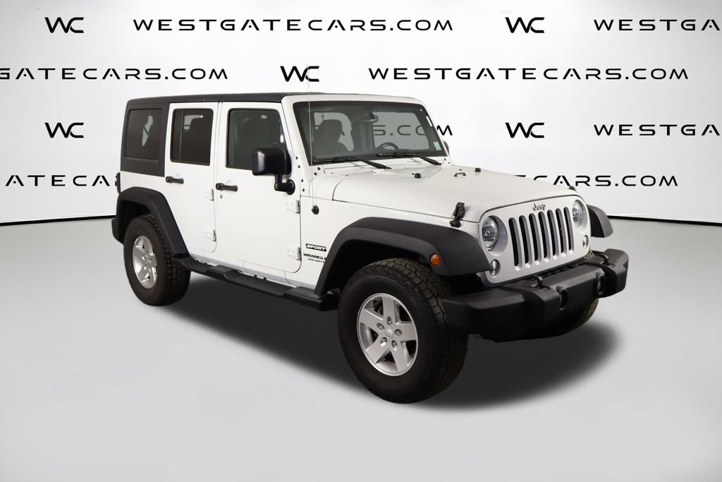 Used 2016 Jeep Wrangler Unlimited Sport w/ Quick Order Package 24S AWD/4WD image 34