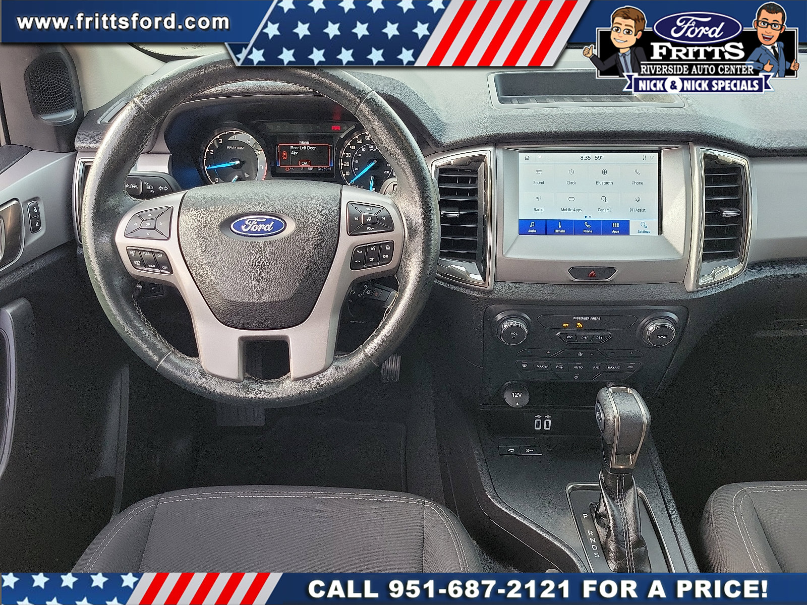 Certified 2023 Ford Ranger XLT w/ Equipment Group 301A Mid image 5