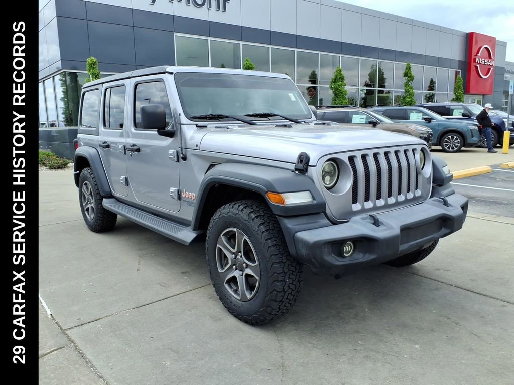 Used 2018 Jeep Wrangler Unlimited Sport S AWD/4WD video 2