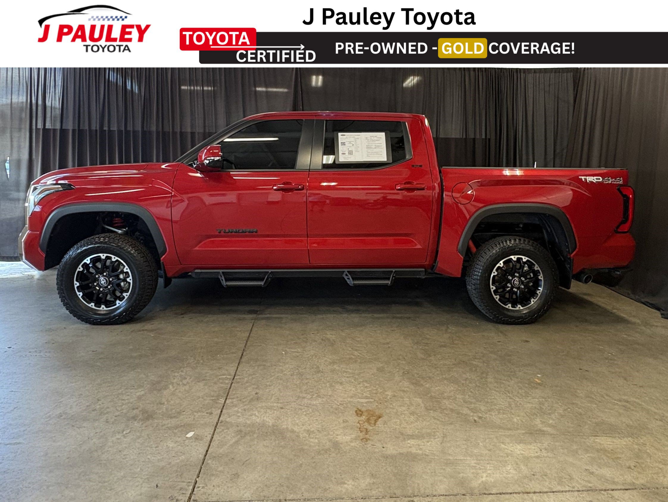 Certified 2025 Toyota Tundra SR5 w/ TRD Off-Road Premium Package AWD/4WD image 2