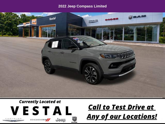 Used 2022 Jeep Compass Limited AWD/4WD image 1