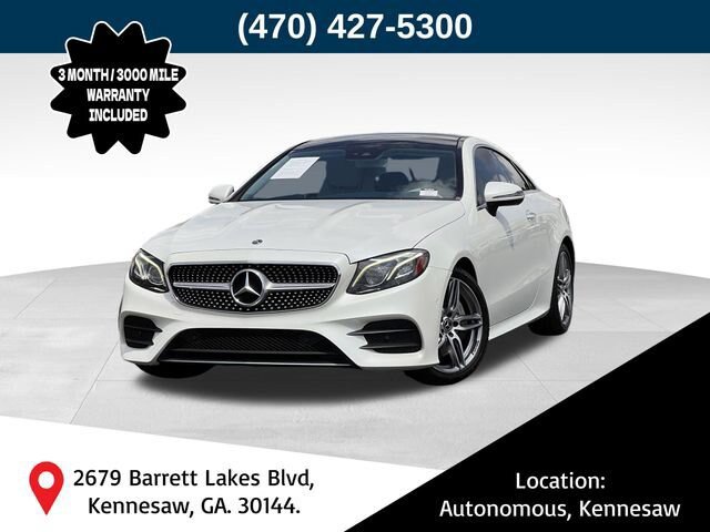 Used 2018 Mercedes-Benz E 400 Coupe