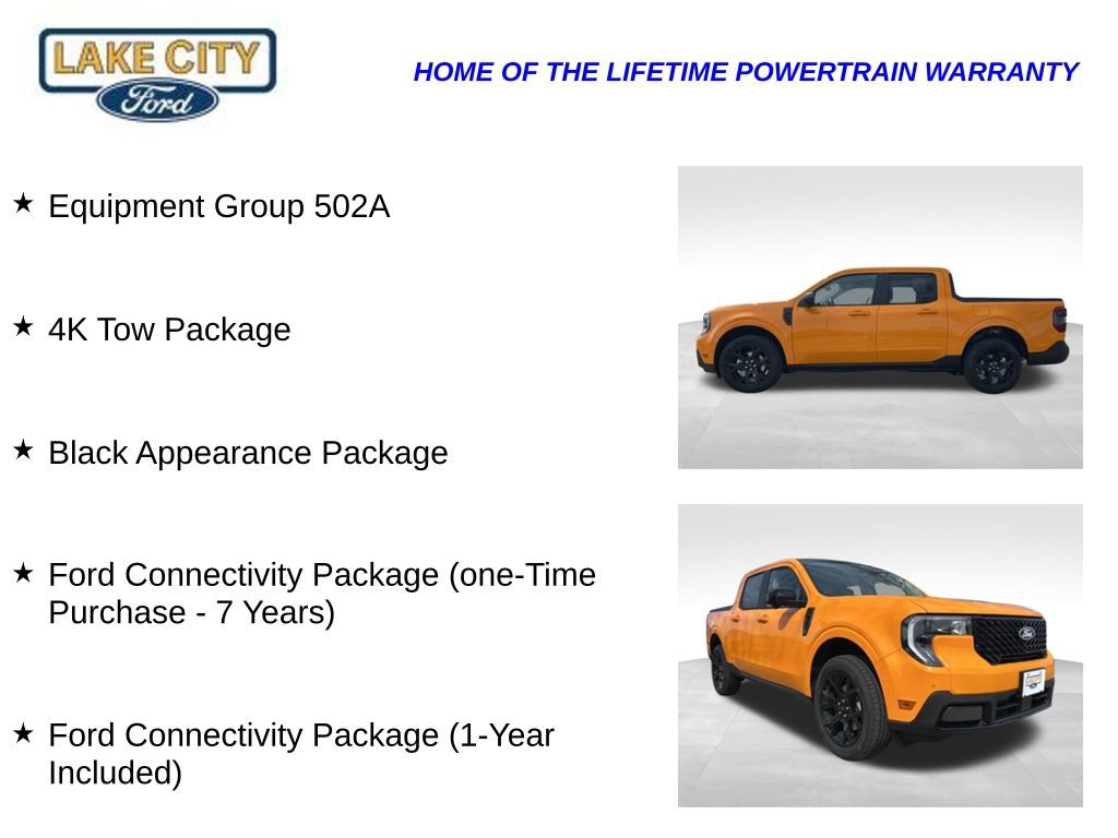 New 2026 Ford Maverick Lariat w/ Black Appearance Package AWD/4WD image 5
