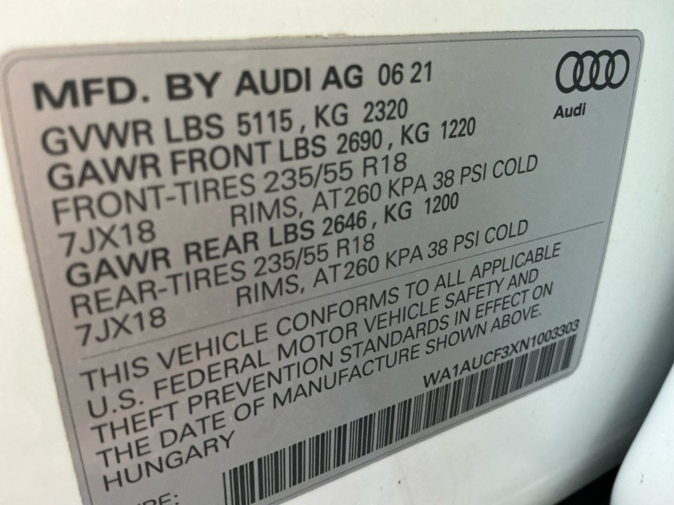 Used 2022 Audi Q3 2.0T Premium AWD/4WD image 39