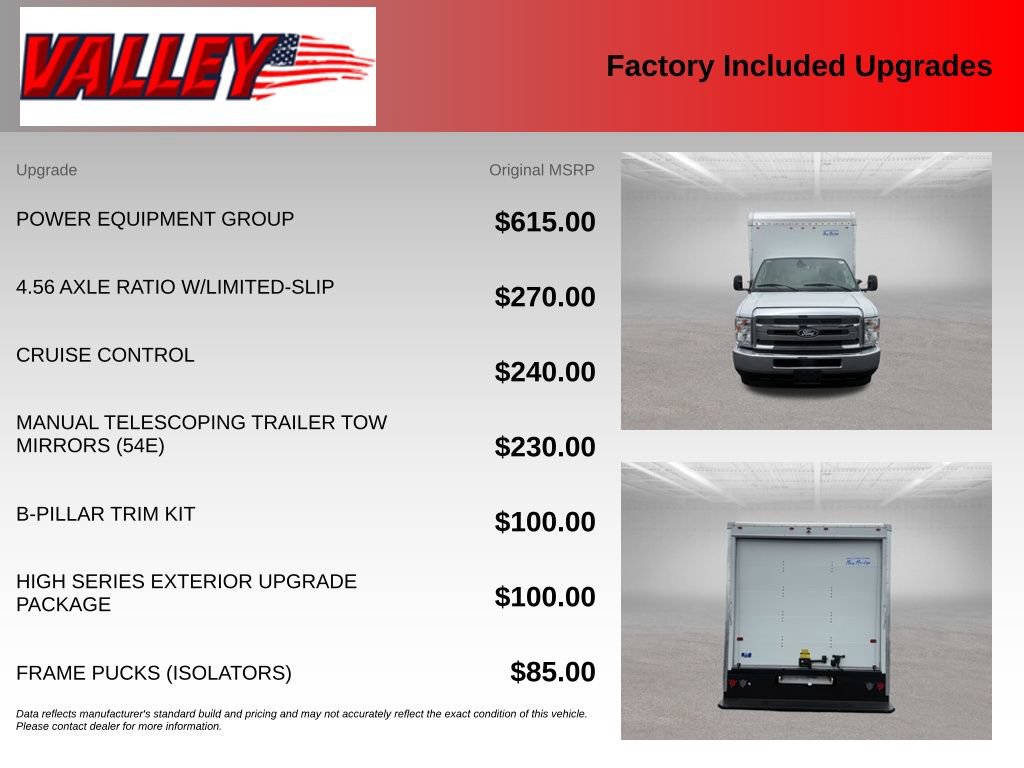 New 2027 Ford E-450 and Econoline 450 Super Duty w/ Power Equipment Group RWD image 4