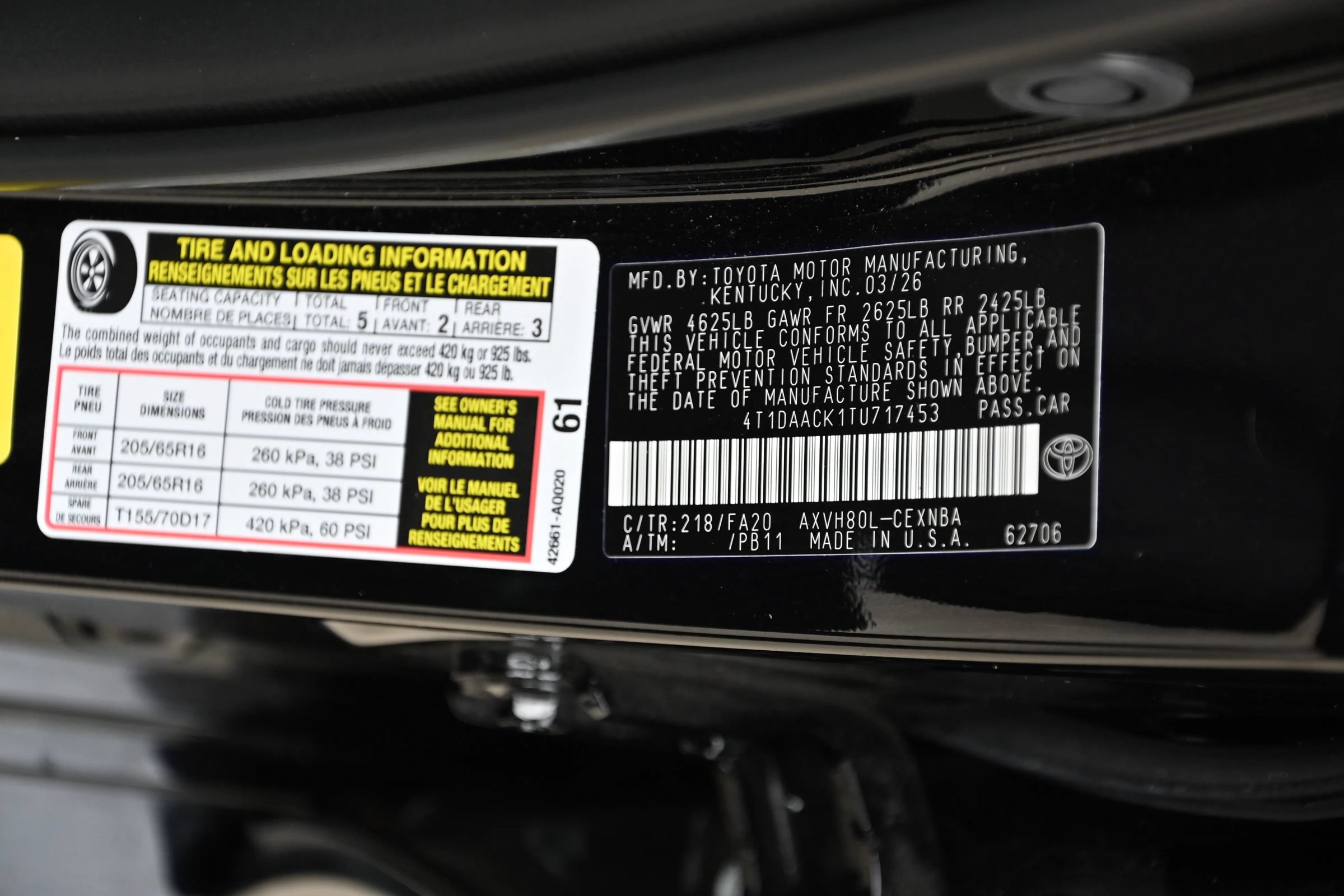 Used 2026 Toyota Camry LE FWD image 15
