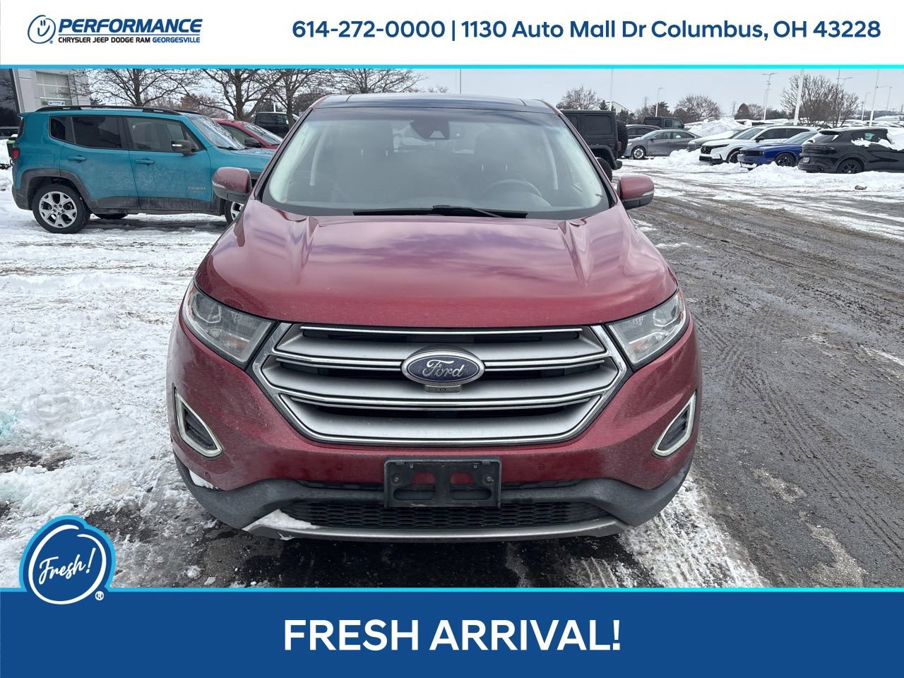 Used 2016 Ford Edge Titanium w/ Equipment Group 302A image 9