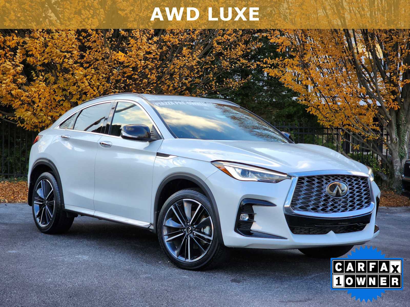 Certified 2025 INFINITI QX55 Luxe w/ Cargo Package