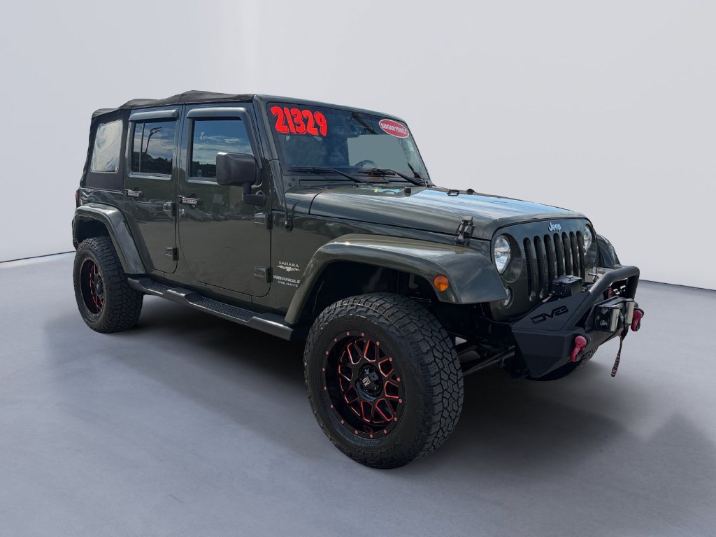 Used 2015 Jeep Wrangler Unlimited Sahara w/ Dual Top Group AWD/4WD image 1
