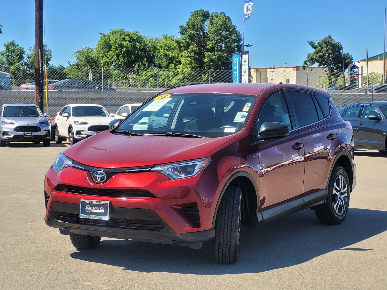 Used 2018 Toyota RAV4 LE w/ All Weather Liner Package AWD/4WD image 8