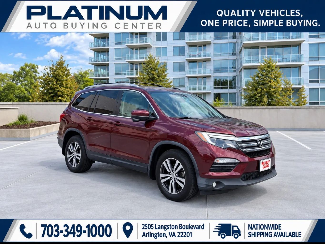 Used 2016 Honda Pilot EX-L
