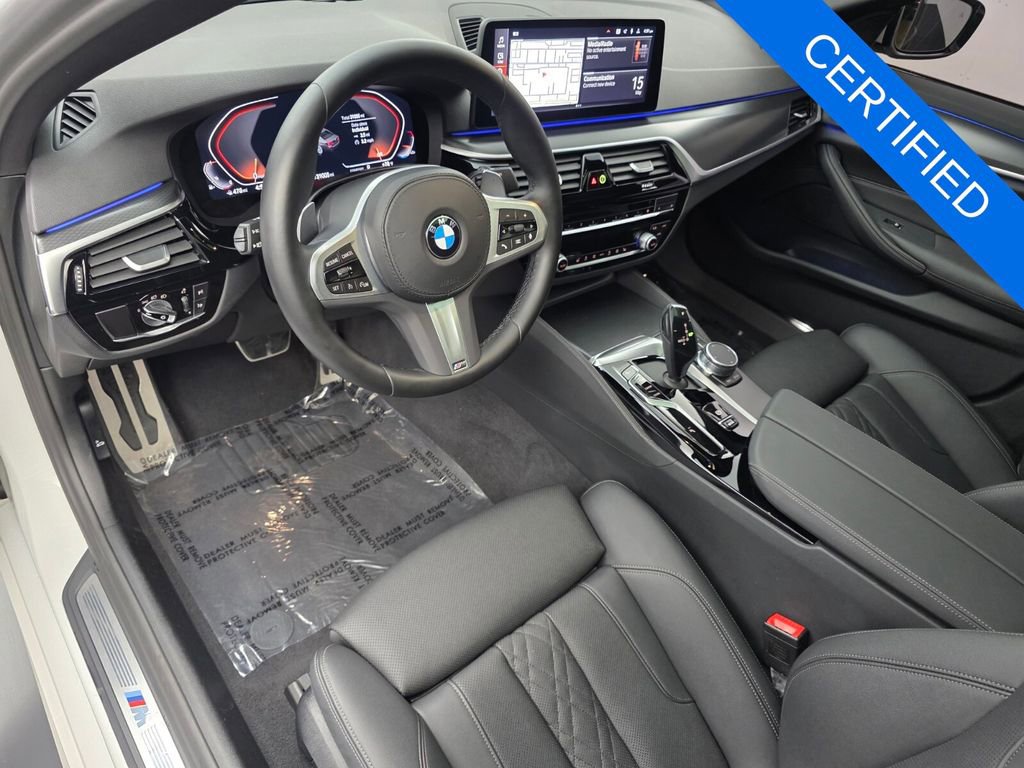 Certified 2023 BMW 530i w/ M Sport Package RWD image 11