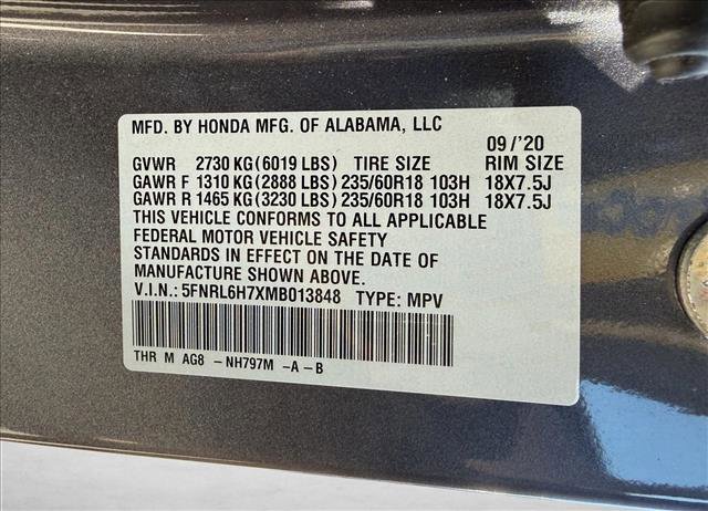 Used 2021 Honda Odyssey EX-L image 15