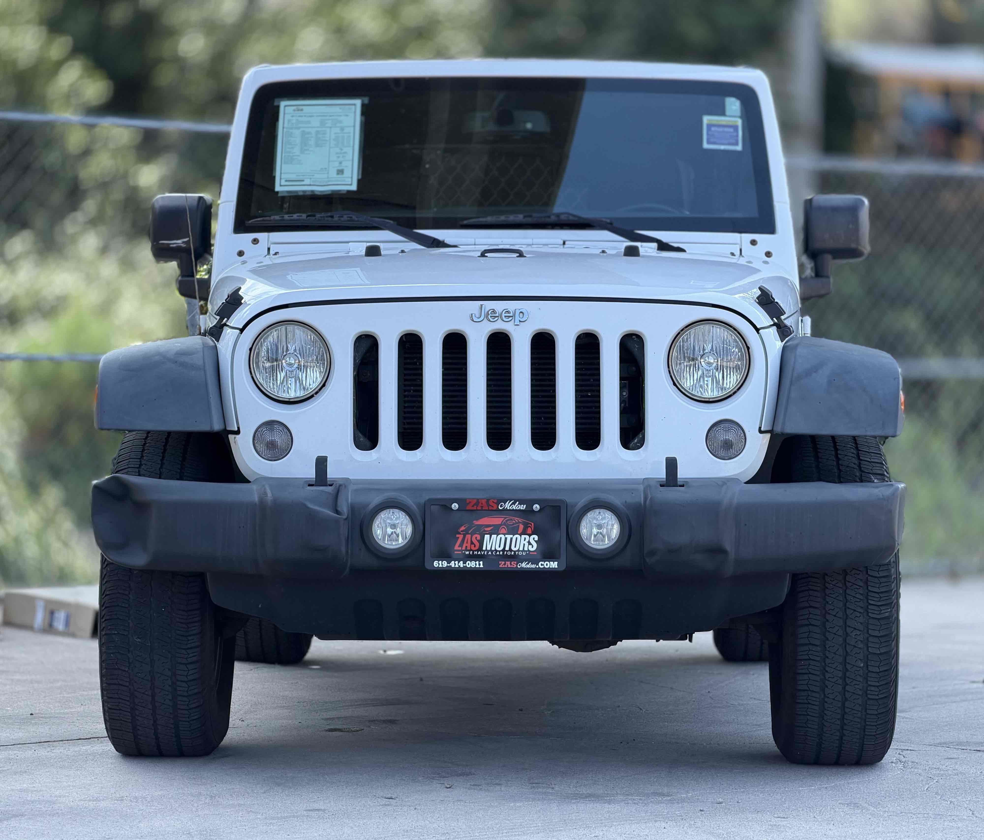 Used 2015 Jeep Wrangler Unlimited Sport w/ Quick Order Package 24S AWD/4WD image 2
