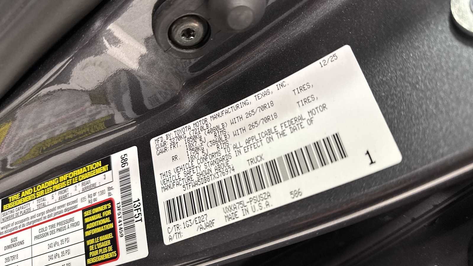 New 2026 Toyota Tundra Limited image 11