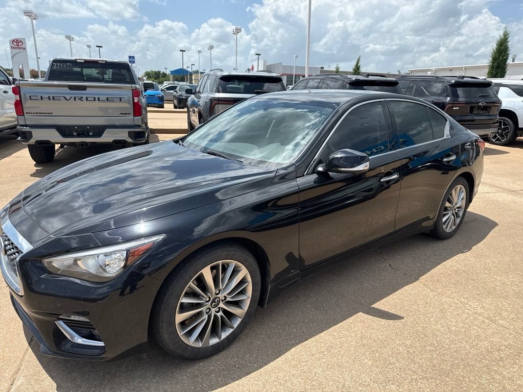 Used 2023 INFINITI Q50 Luxe w/ Cargo Package AWD/4WD image 3
