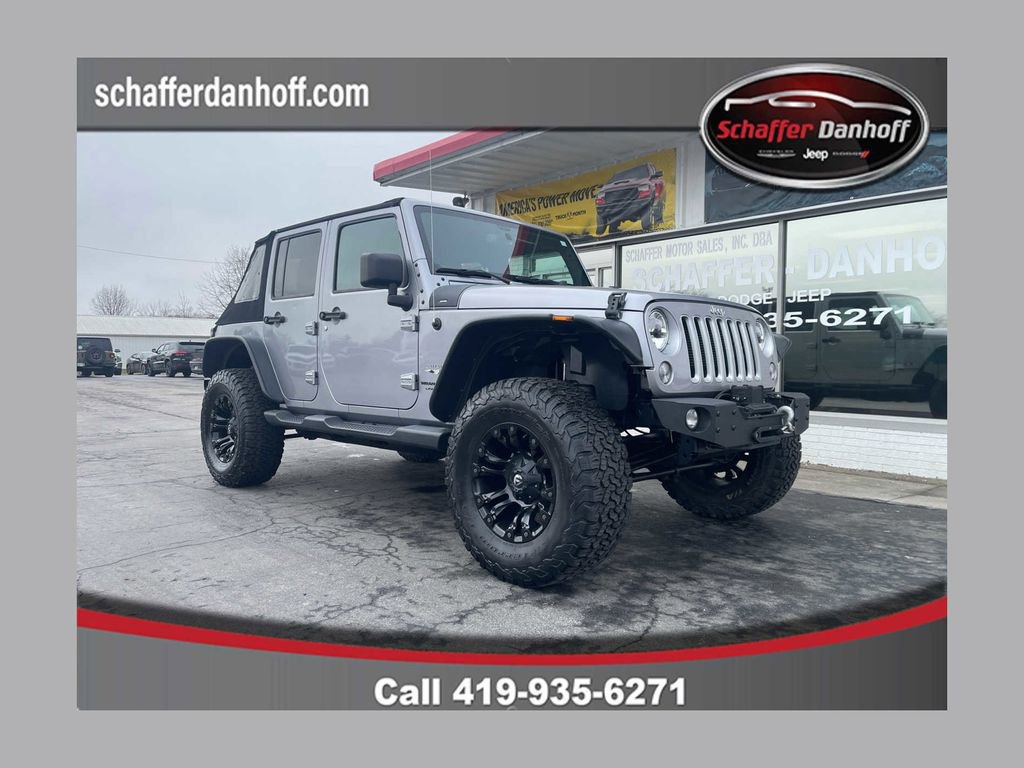 Used 2018 Jeep Wrangler Unlimited Sahara w/ Connectivity Group AWD/4WD image 1