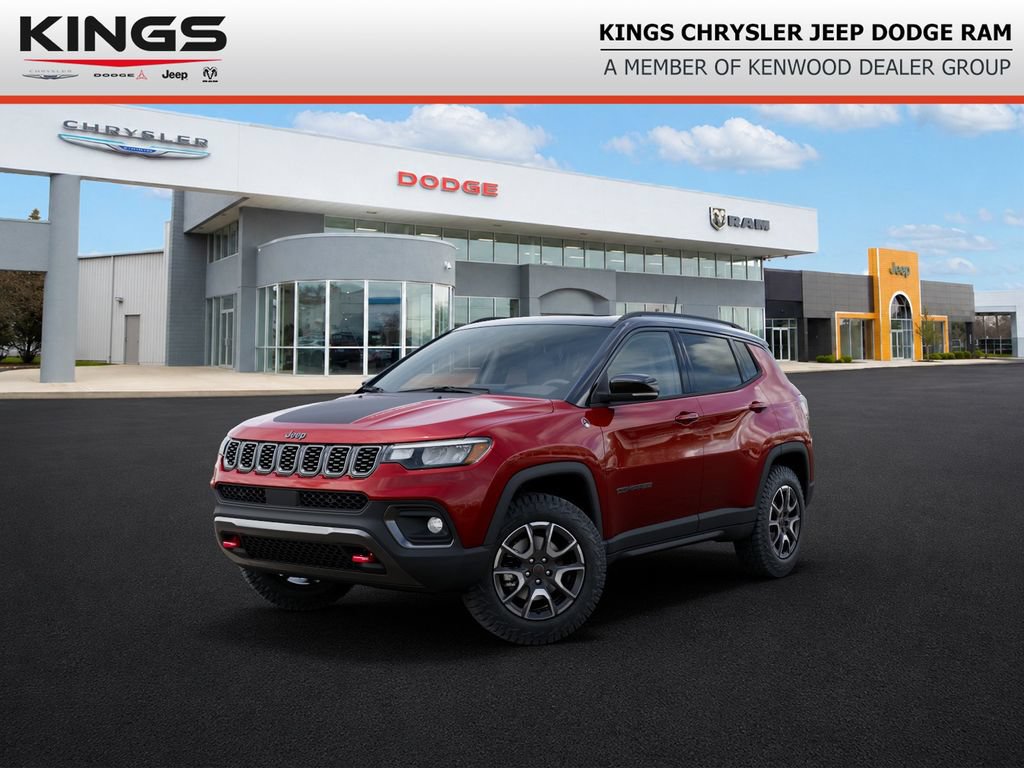 New 2026 Jeep Compass Trailhawk w/ Sun, Sound & Navigation Group AWD/4WD image 1