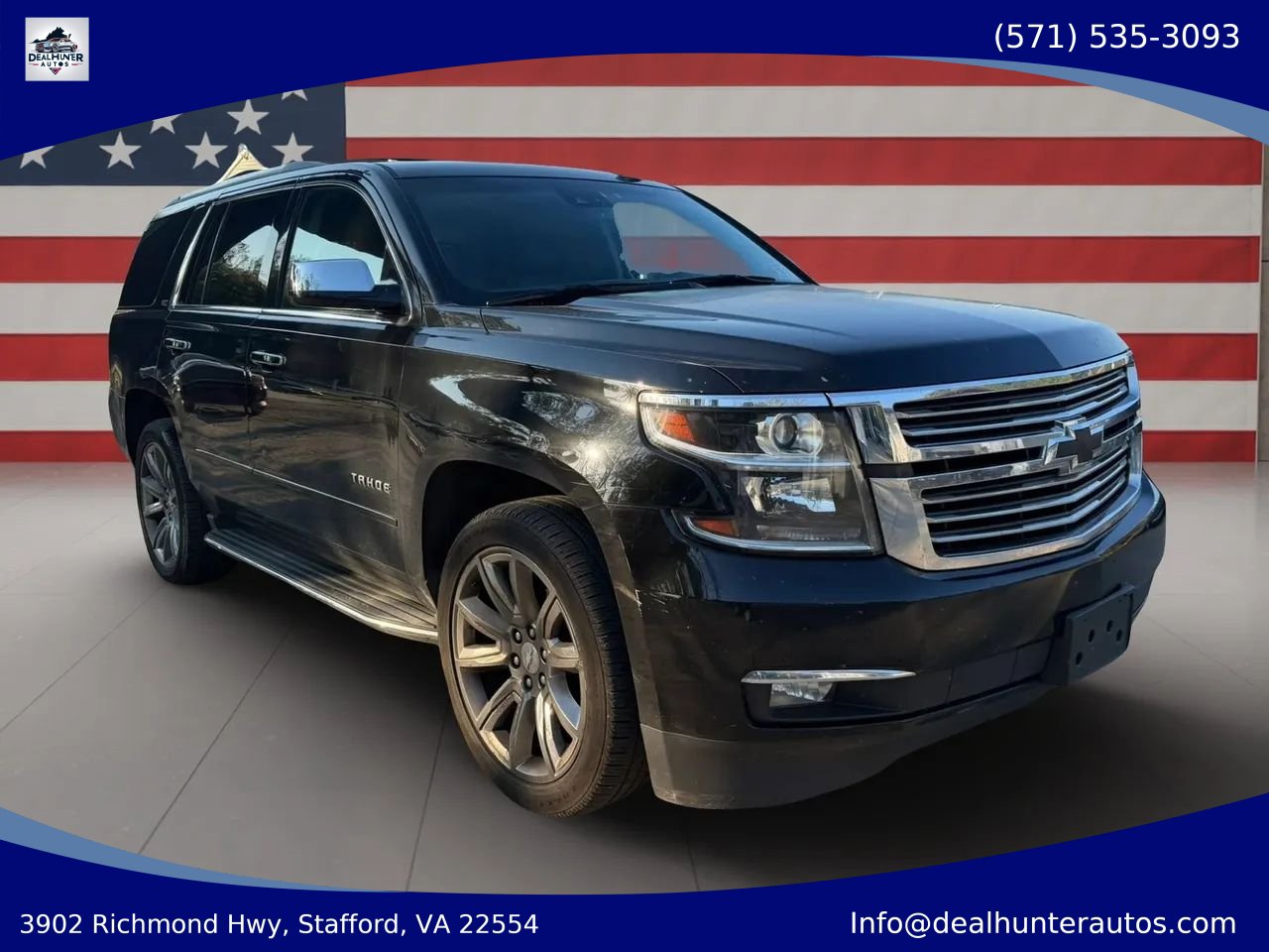 Used 2015 Chevrolet Tahoe LTZ AWD/4WD image 3