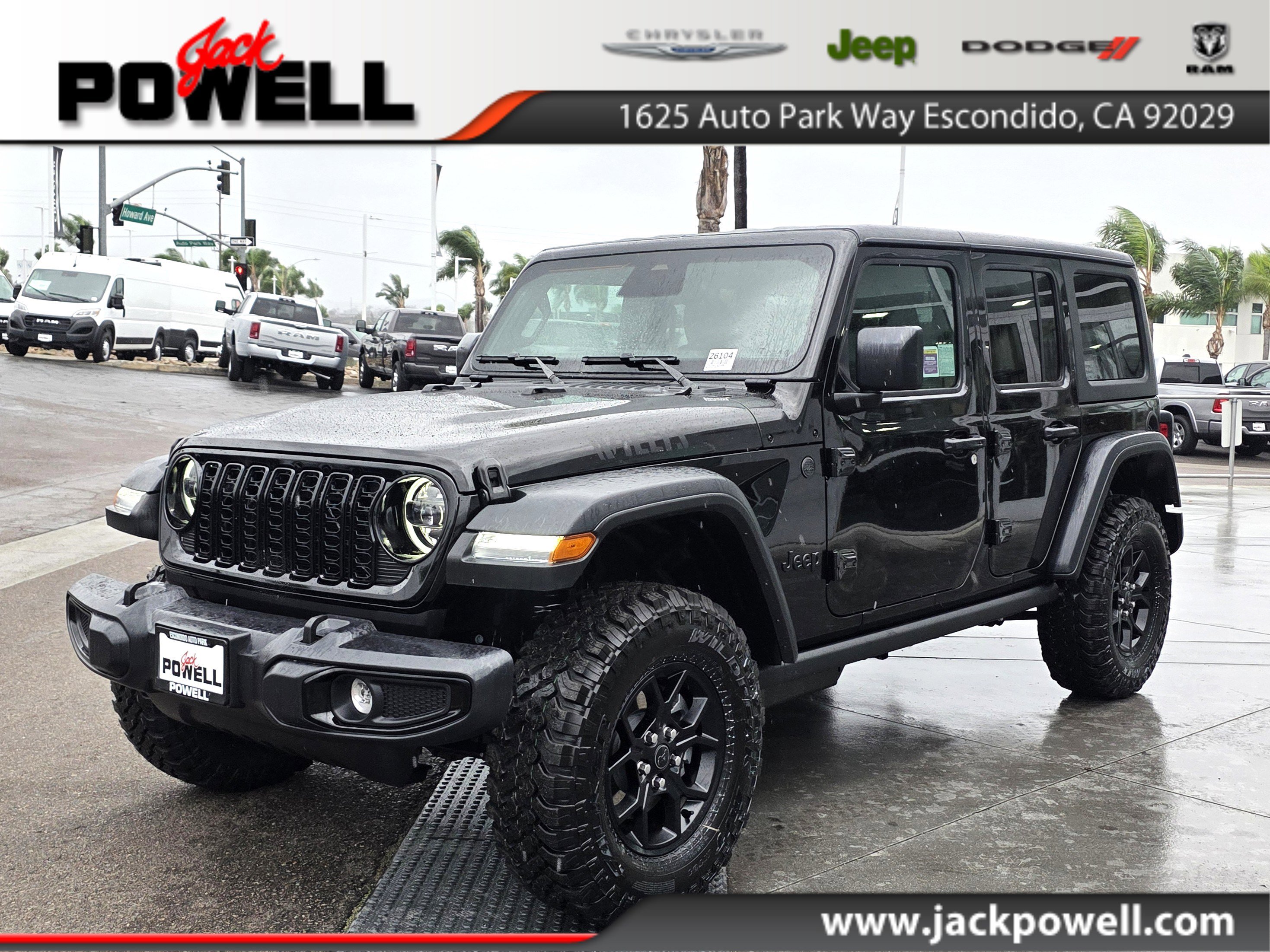 New 2026 Jeep Wrangler Willys image 1