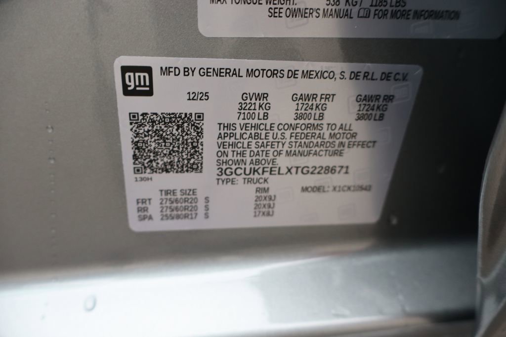 New 2026 Chevrolet Silverado 1500 LT Trail Boss w/ Safety Package image 50