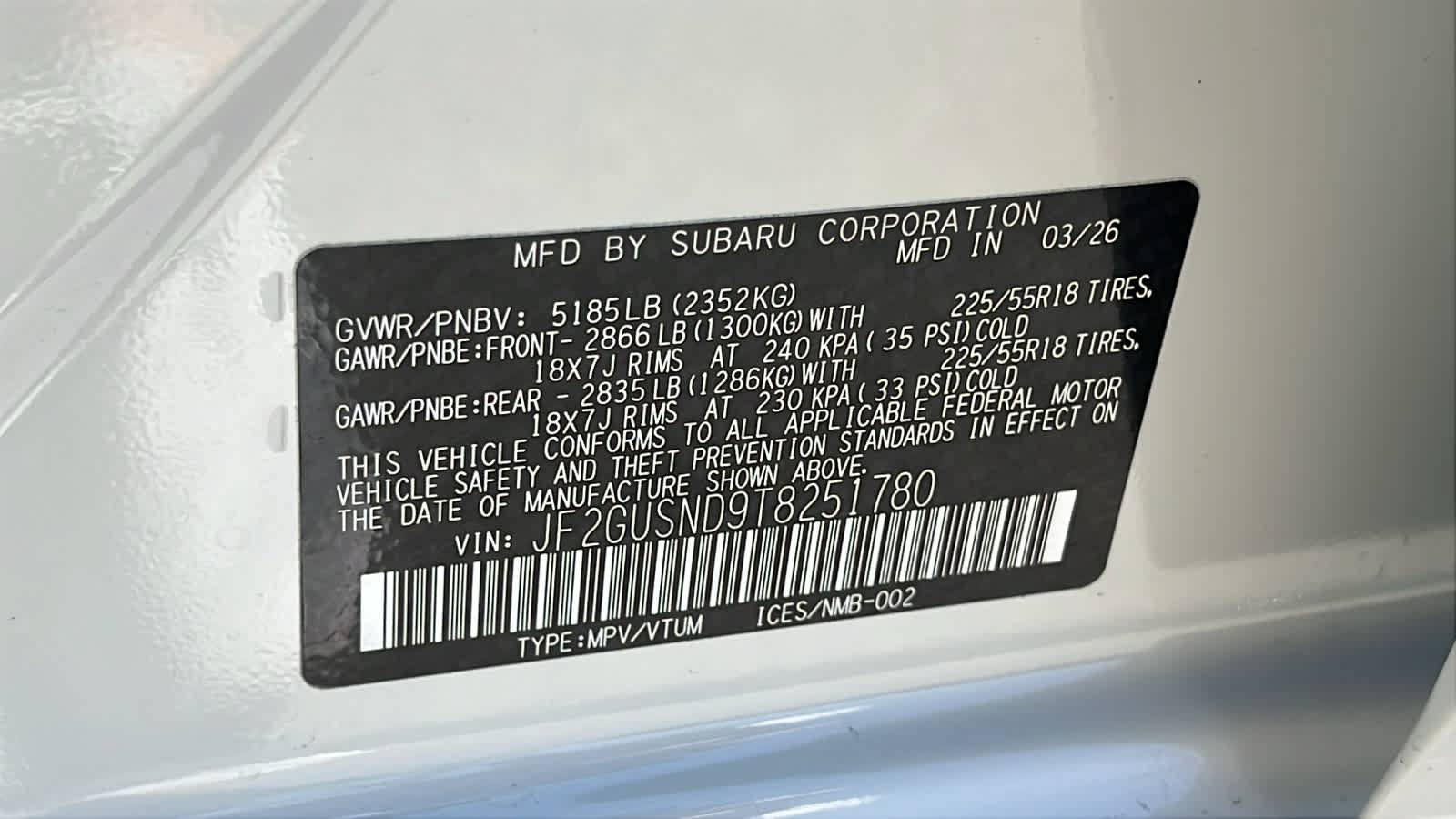 New 2026 Subaru Crosstrek 2.5i Limited w/ Crosstrek Mirror Package AWD/4WD image 30