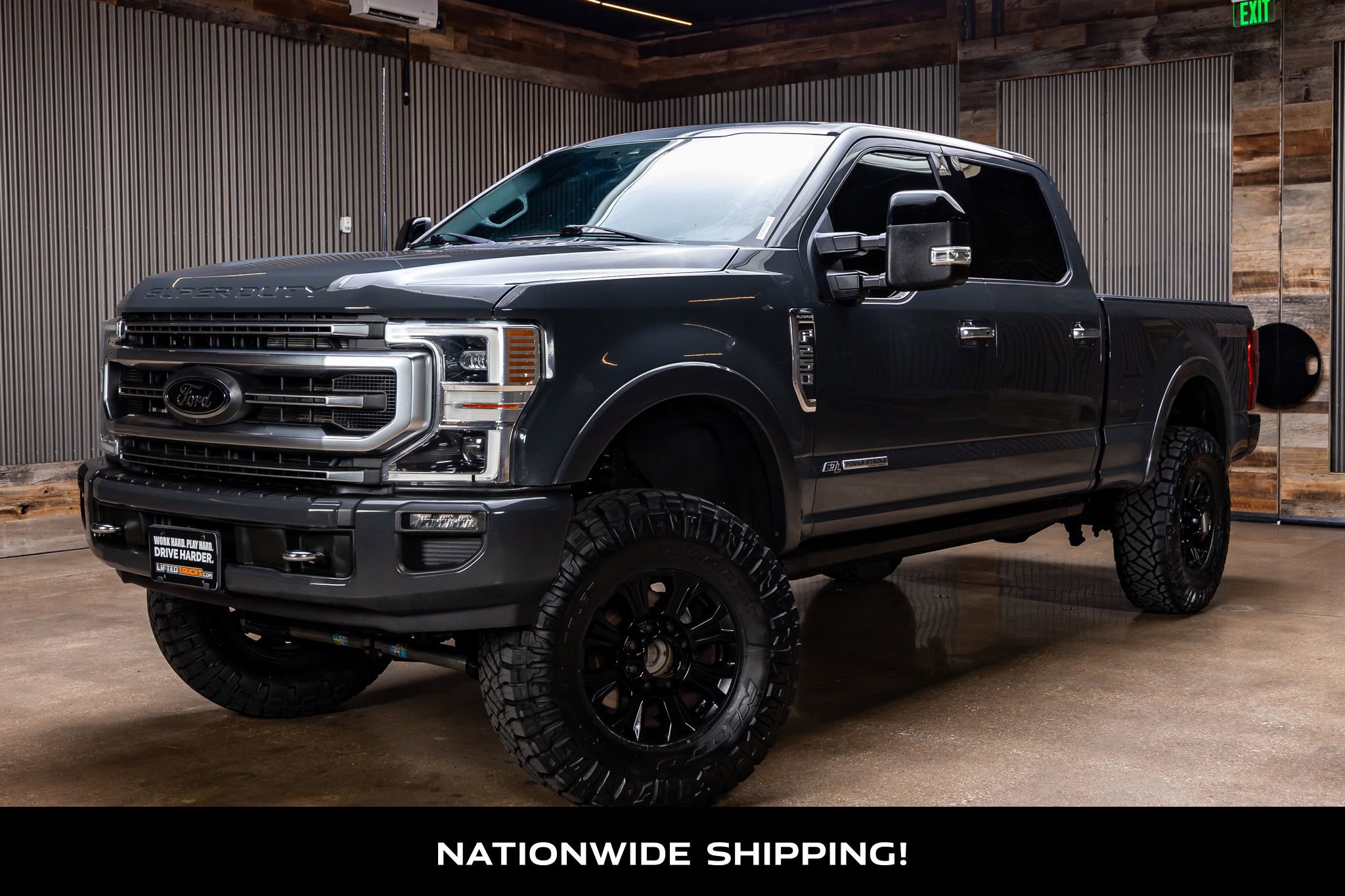 Used 2021 Ford F250 Platinum w/ Tremor Off-Road Package AWD/4WD image 4
