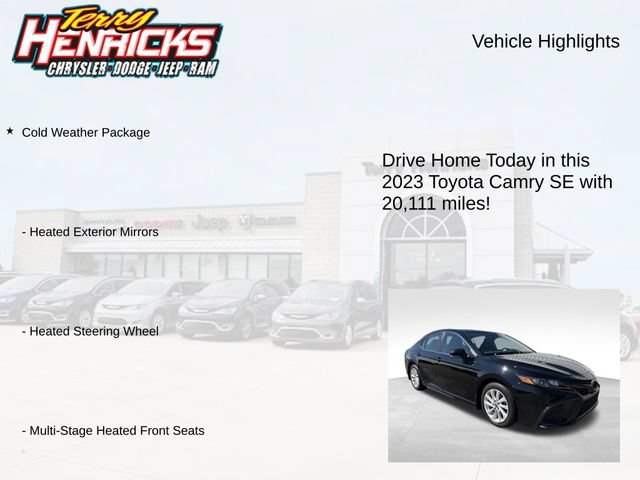 Used 2023 Toyota Camry SE FWD image 4