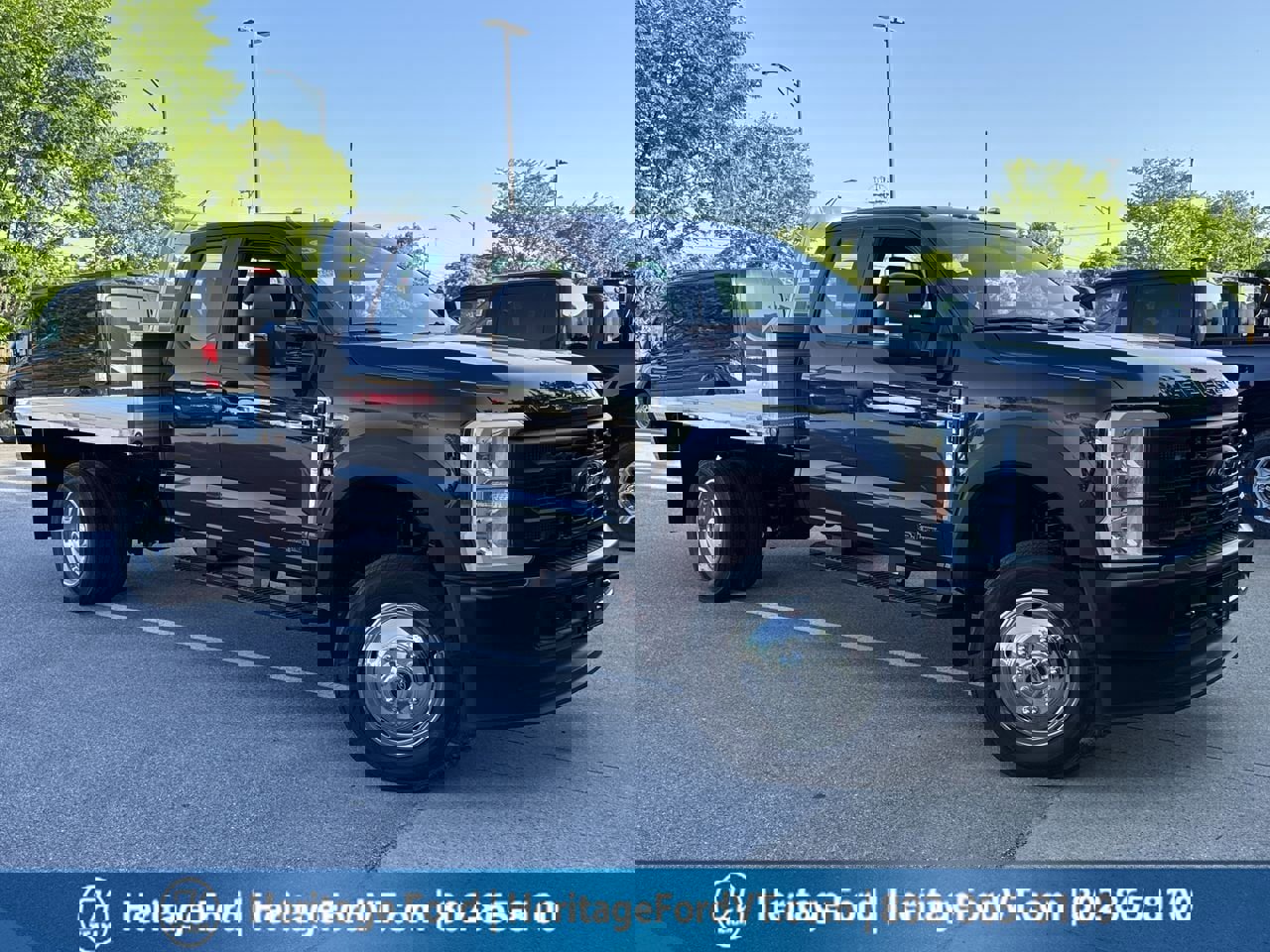 New 2025 Ford F550 4x4 SuperCab Super Duty w/ Snow Plow Prep Package image 1