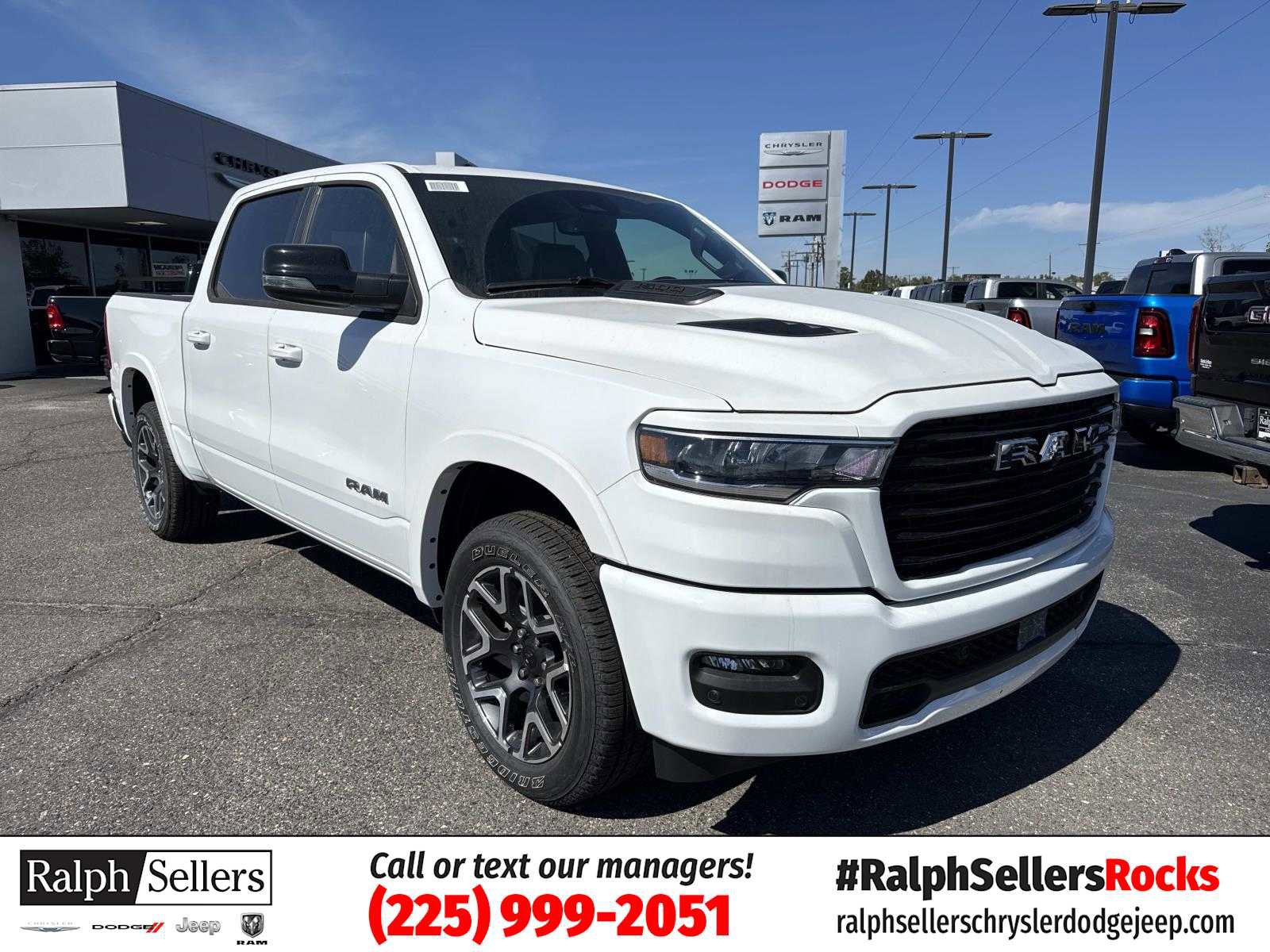 New 2026 RAM 1500 Laramie w/ Sport Appearance Package