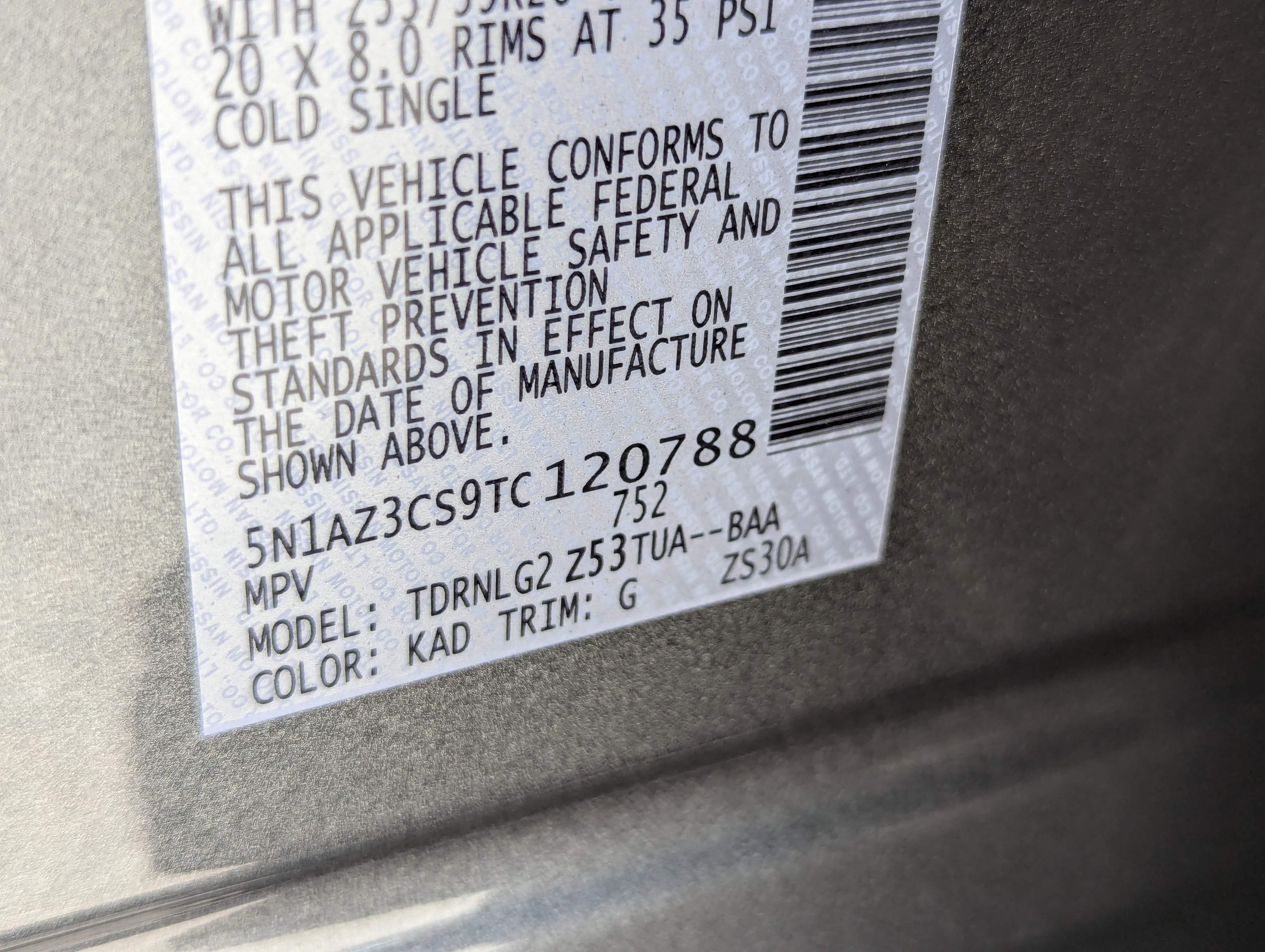 New 2026 Nissan Murano SL AWD/4WD image 35