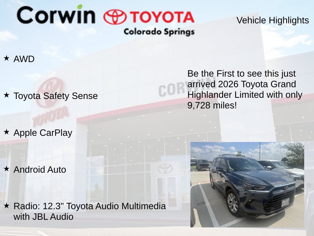Used 2026 Toyota Grand Highlander AWD image 4