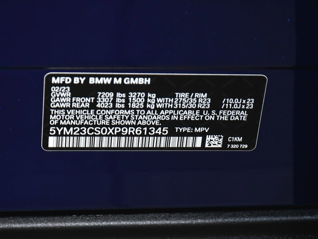 Used 2023 BMW XM AWD/4WD image 21
