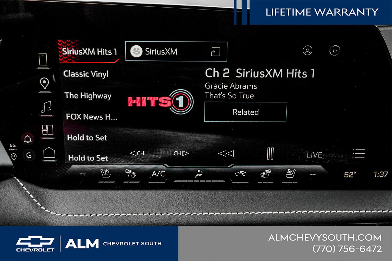 New 2026 Chevrolet Corvette Z06 w/ Z07 Performance Package image 35