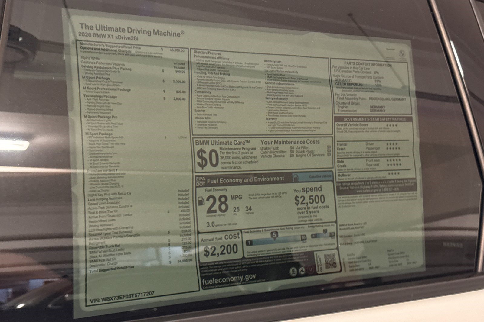 New 2026 BMW X1 xDrive28i w/ Technology Package AWD/4WD image 30