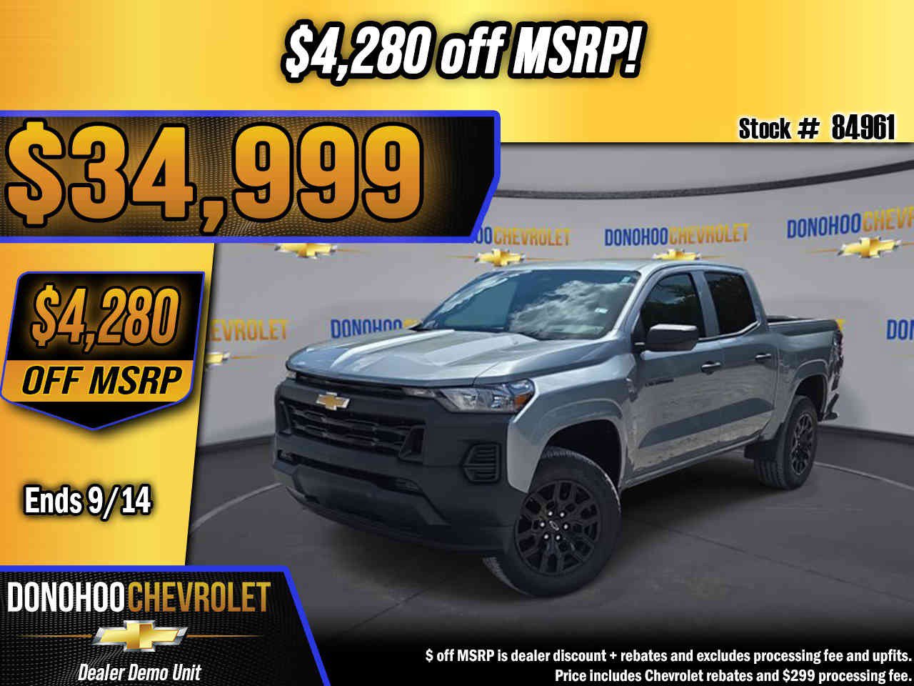 New 2026 Chevrolet Colorado W/T w/ WT Custom Package