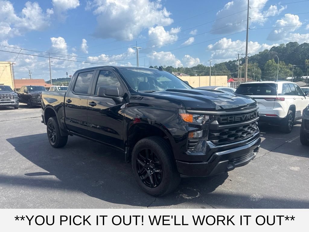 Used 2024 Chevrolet Silverado 1500 Custom Trail Boss w/ Midnight Edition AWD/4WD 360° Tour