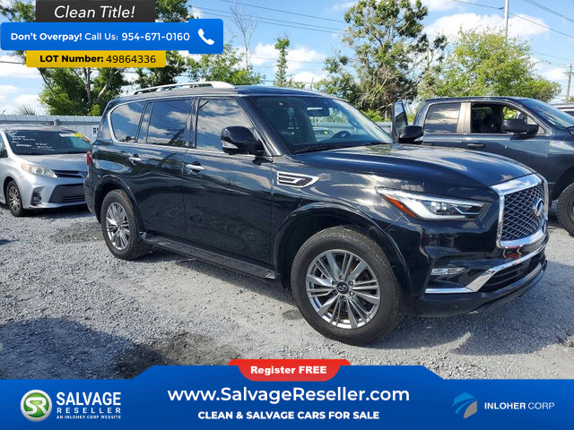 Used 2021 INFINITI QX80 Luxe RWD image 5