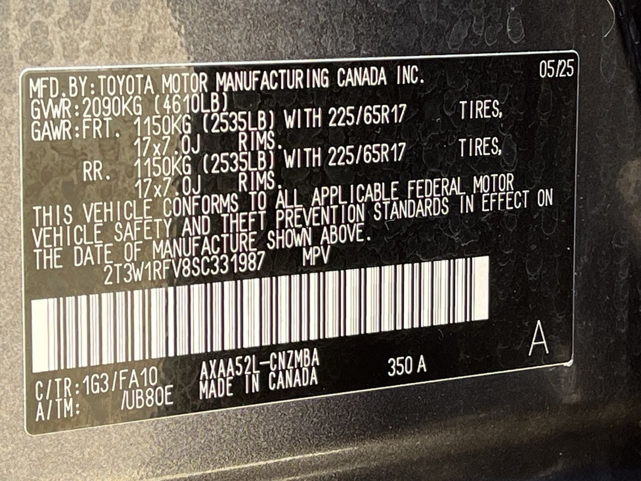 Used 2025 Toyota RAV4 XLE FWD image 29