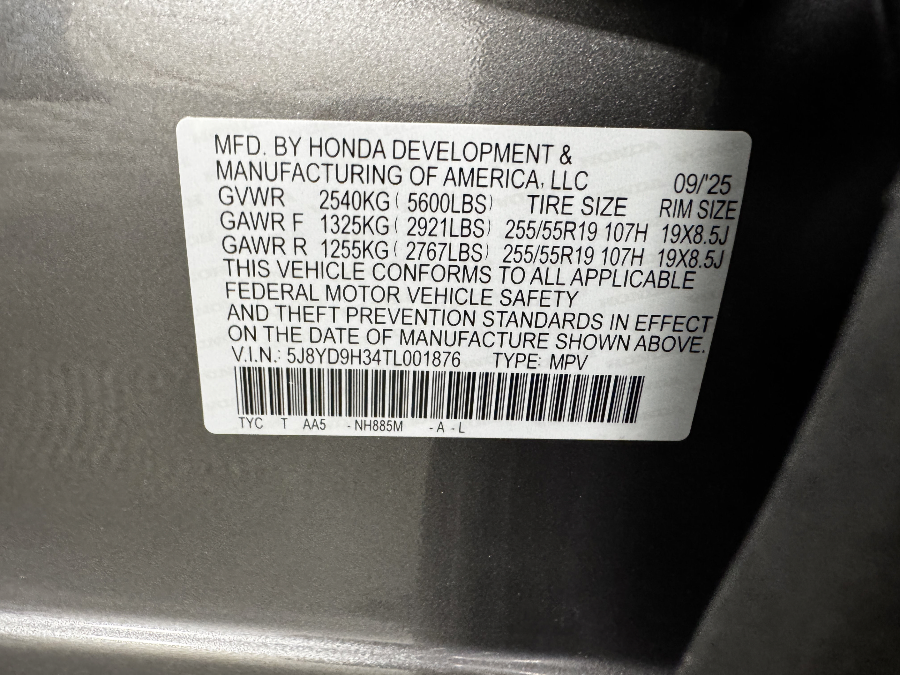 Certified 2026 Acura MDX FWD image 42