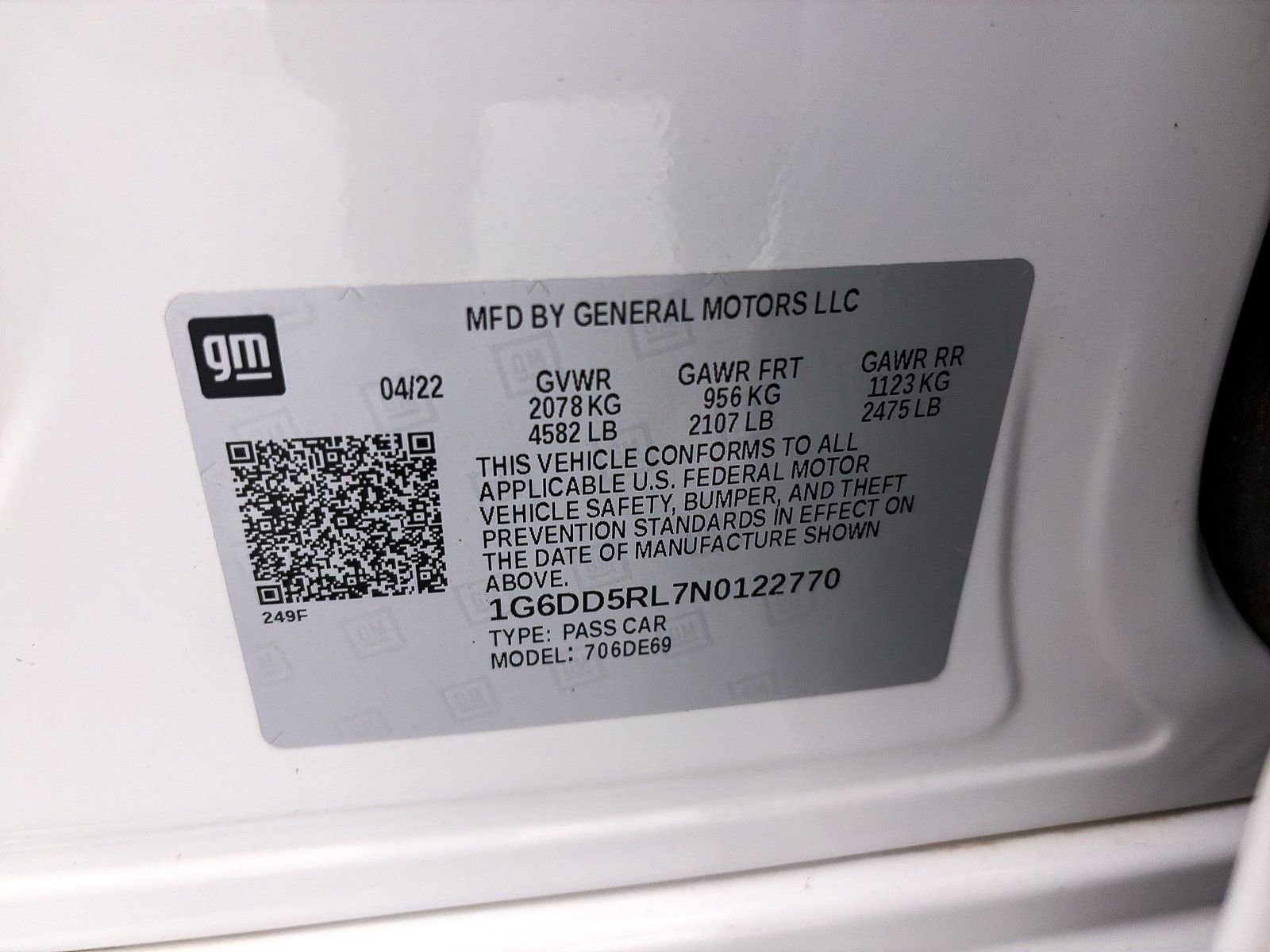 Used 2022 Cadillac CT4 V w/ Navigation Package image 43