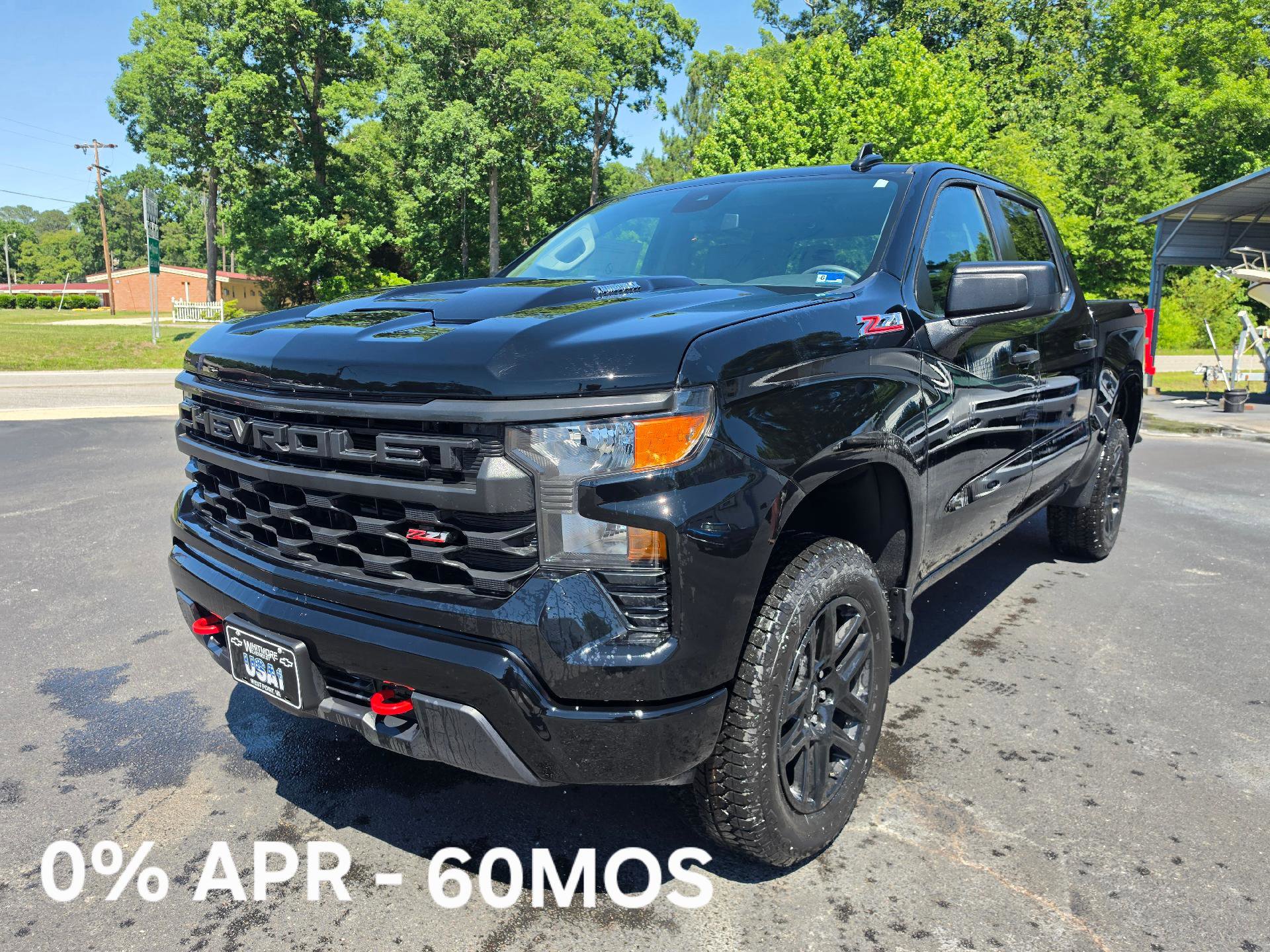 New 2026 Chevrolet Silverado 1500 Custom Trail Boss AWD/4WD image 1