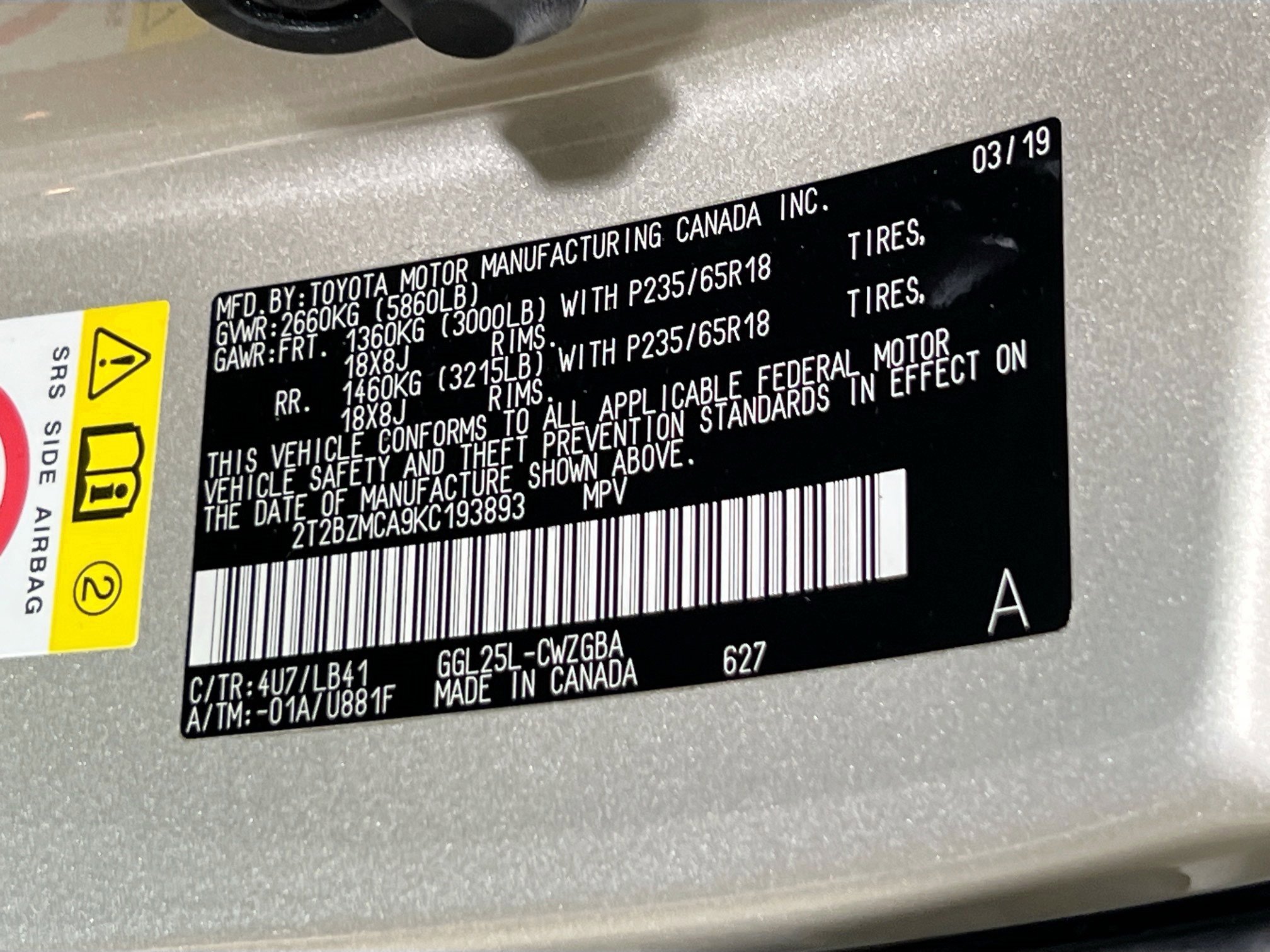 Used 2019 Lexus RX 350 AWD w/ Navigation Package image 32