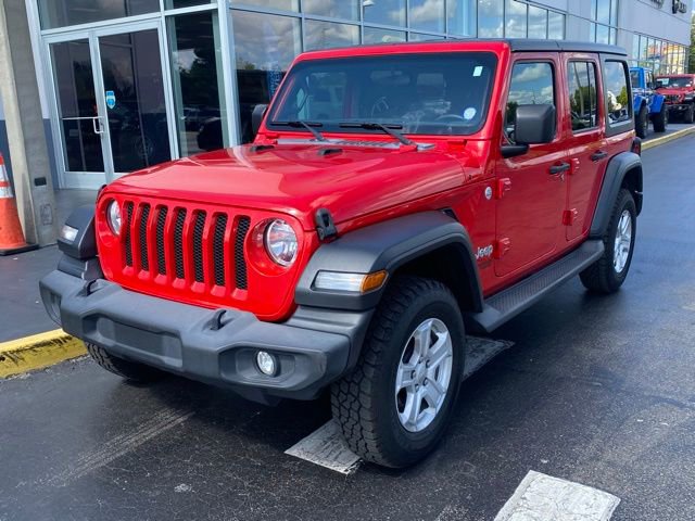 Used 2021 Jeep Wrangler Unlimited Sport AWD/4WD image 4