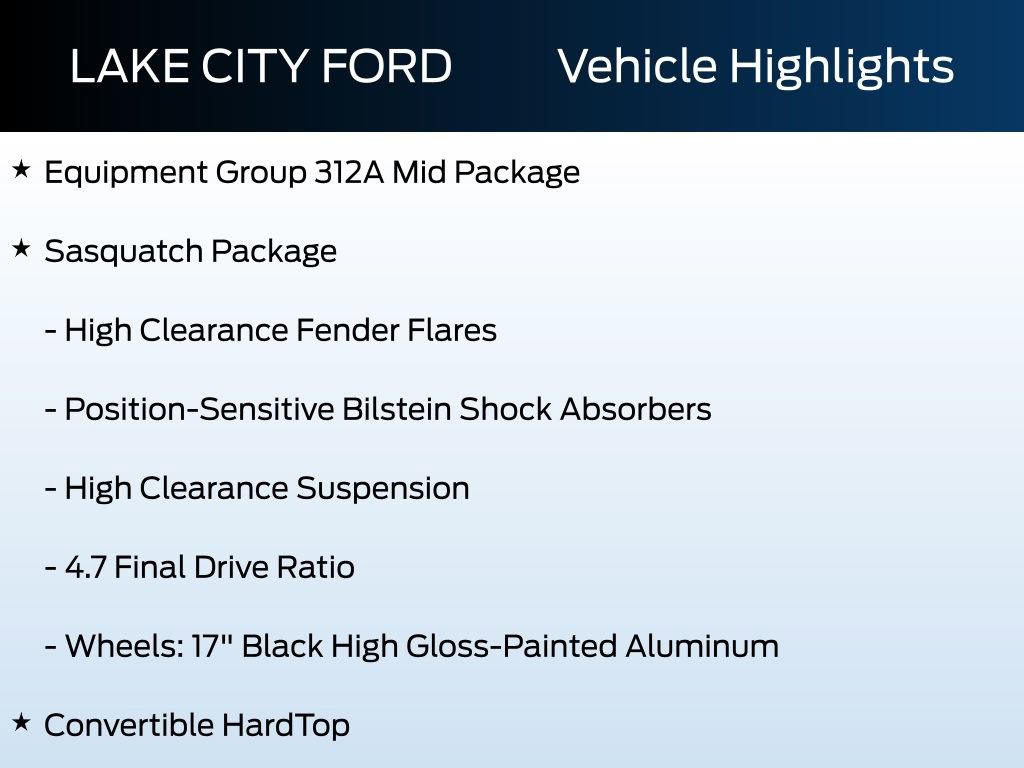 Used 2022 Ford Bronco Outer Banks w/ Sasquatch Package image 5